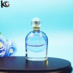 Custom Oval Shape Thick Bottom Perfume Bottle 100ml from Kuulee Glass
