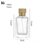 Wholesale 70ml 100ml Fragrance Square Glass Bottle Wholesale - Image 4