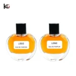 70ml Portable Round Glass Perfume Bottle - Thick Bottom Compact Design Refillable Atomizer for Outdoor & Travel - Image 4