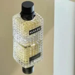 100ml Square Glass Perfume Bottle, Refillable Atomizer Spray Bottle with Crimp Neck, Transparent Cosmetic Empty Bottle - Image 5