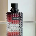 100ml Square Glass Perfume Bottle, Refillable Atomizer Spray Bottle with Crimp Neck, Transparent Cosmetic Empty Bottle - Image 2