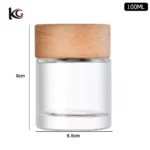 Cylindrical glass base bottle 9999 (XP19) - Image 6