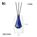 Creative Double-Layer Glass Diffuser Bottles - Minimalist Colorful Aromatherapy Vases for Modern Home Decor - Image 7