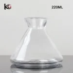220ml Nordic Style Glass Diffuser Bottle - Flared Cone Shape, Reed Sticks & Ins Aesthetic Home Decor - Image 3