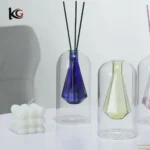 Creative Double-Layer Glass Diffuser Bottles - Minimalist Colorful Aromatherapy Vases for Modern Home Decor - Image 9