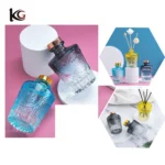 130ml Wholesale Custom Glass Diffuser Bottles - Gradient Color Empty Aromatherapy Bottles for Scented Oil & Reed Diffuser Packaging Bulk Empty Glass Perfume Bottles - Custom Gradient Color Bottles for Home Fragrance, Diffuser & Packaging Supplies - Image 2