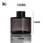 140ml In Stock Wholesale Thick Glass Diffuser Bottles - Simple Empty Bottles for Home, Hotel & Scent Refilling - Image 3