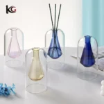 Creative Double-Layer Glass Diffuser Bottles - Minimalist Colorful Aromatherapy Vases for Modern Home Decor - Image 11