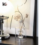 Modern European Style Double-Walled Glass Diffuser Bottles - Elegant Aromatherapy Containers (45ml-245ml) - Bulk Wholesale & Custom Logo Service - Factory Direct - Image 4