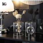 Modern European Style Double-Walled Glass Diffuser Bottles - Elegant Aromatherapy Containers (45ml-245ml) - Bulk Wholesale & Custom Logo Service - Factory Direct - Image 2
