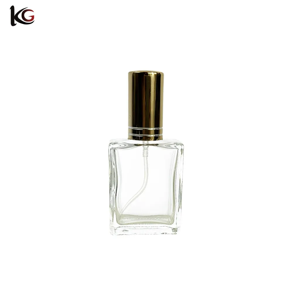 1000- (3) 15ml Clear Glass Perfume Atomizer with Threaded Neck - Refillable Spray Bottle for Fragrance and Cosmetics - Image 1