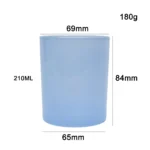 Glass Candle Cup 210ML - Image 2