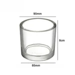 Glass Candle Cup - Image 2