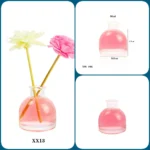 Cylindrical glass base bottle 9999 (XX13) - Image 2