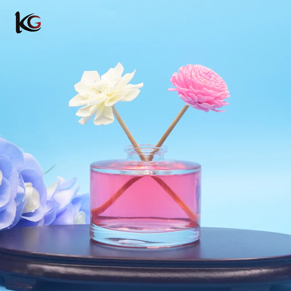 Diffuser- (13) Cylindrical glass base bottle 9999 (XX19) - Image 1