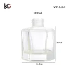 Cylindrical glass base bottle 9999 (XX25) - Image 3