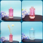 Cylindrical glass base bottle 9999 (XX15) - Image 3
