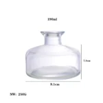 Cylindrical glass base bottle 9999 (XX14) - Image 2