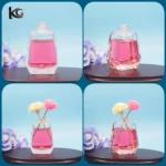 Cylindrical glass base bottle 9999 (XX22) - Image 4