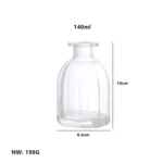 Cylindrical glass base bottle 9999 (XX16) - Image 2
