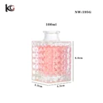 Cylindrical glass base bottle 9999 (XX27) - Image 3