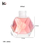 Cylindrical glass base bottle 9999 (XX23) - Image 3