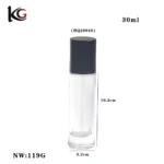 Wholesale 30ml Clear Matte Foundation Bottle China Supplier - Image 2