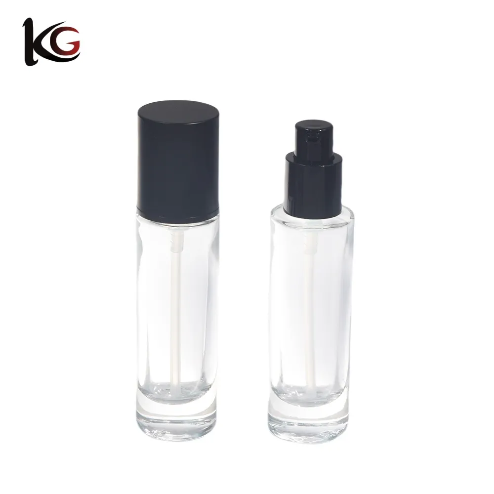 HQ20848 (8) Wholesale 30ml Clear Matte Foundation Bottle China Supplier - Image 1