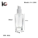 Wholesale 30ml Clear Matte Foundation Bottle China Supplier - Image 2