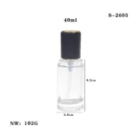 Wholesale 40ml Clear Matte Foundation Bottle China Supplier - Image 2