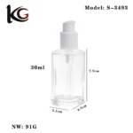 Wholesale 30ml Clear Matte Foundation Bottle China Supplier - Image 2