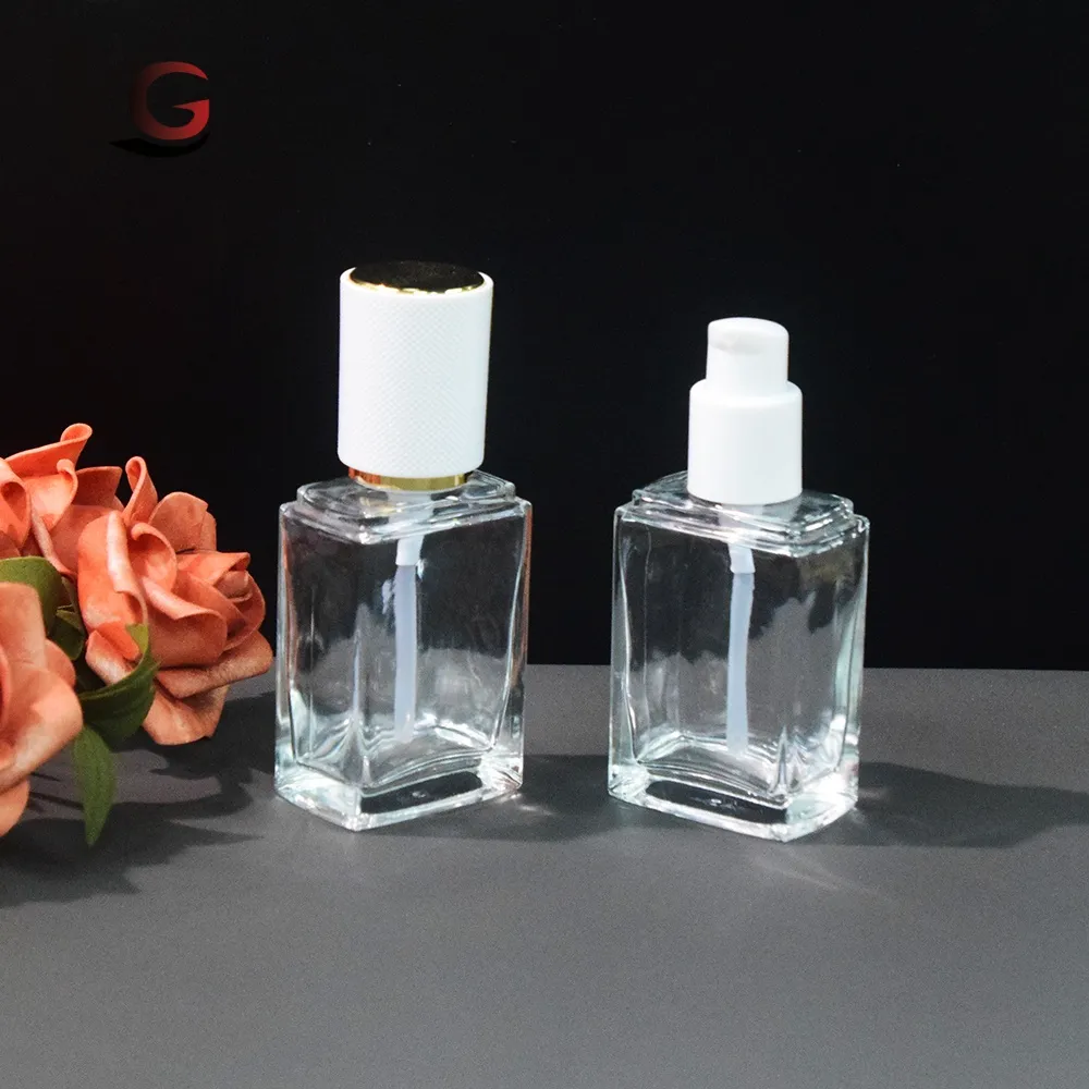 S-701-1000- (9) Wholesale 40ml Clear Matte Foundation Bottle China Supplier - Image 1