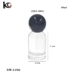 Wholesale 30ml Clear Matte Foundation Bottle China Supplier - Image 2