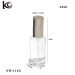 Wholesale 40ml Clear Matte Foundation Bottle China Supplier - Image 2