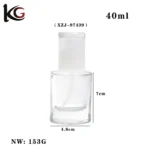 Wholesale 40ml Clear Matte Foundation Bottle China Supplier - Image 2