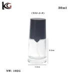 Wholesale 30ml Clear Matte Foundation Bottle China Supplier - Image 2