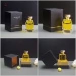 Heavy Thick Beautiful 100ml Clear Perfume Bottles with Zinc Alloy cap Kuulee Glass - Image 5