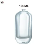 New Tall Perfume Bottle 100ml 3.38oz Clear Glass Container for perfume brand - Image 3