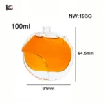 Kuulee Glass Round Flat 50ml 100ml Perfume Bottle Custom - Image 6