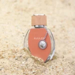 New Design 100ml Leather-Wrapped Perfume Bottle - Premium Curved Glass Refillable Empty Bottle with Press-Type Dispenser for Luxury Fragrance Branding - Image 3