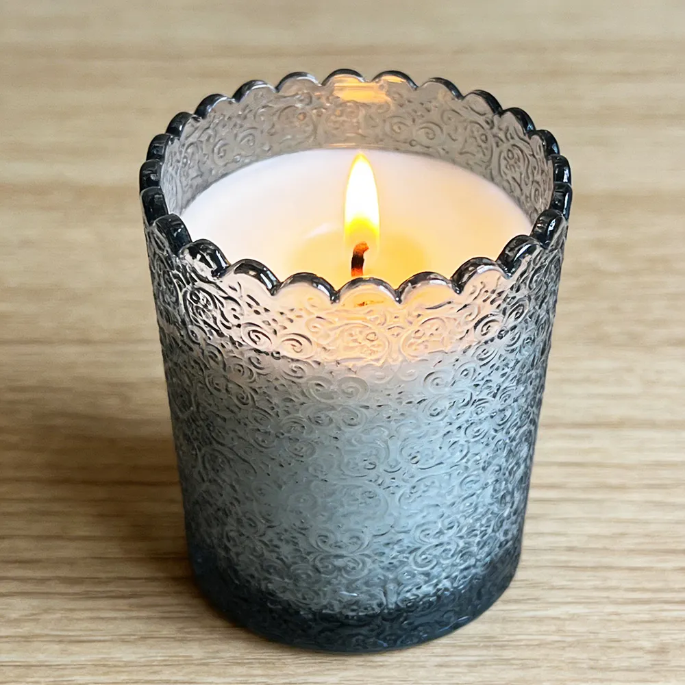 生成蜡烛杯宣传图片 Glass Candle Cup 250ml - Image 1